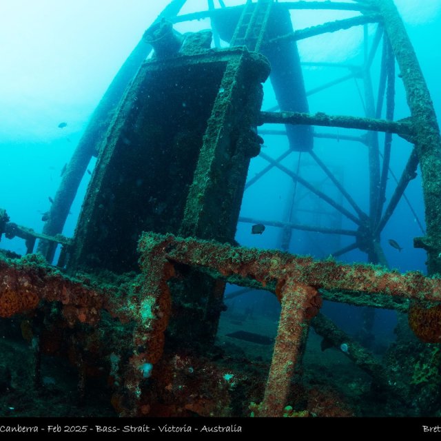 ex-HMAS Canberra Wreck